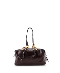 Pre-Owned Prada Medium Dangle Top Handle Bag Leather