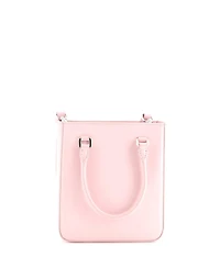Pre-Owned Prada Small Convertible Tote Brushed Leather