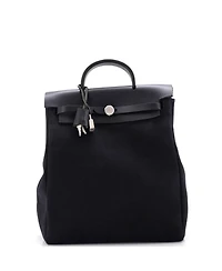 Pre-Owned Hermes Herbag A Dos Backpack Toile