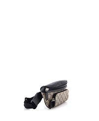 Pre-Owned Gucci Medium Eden Waist Bag Gg Coated Canvas