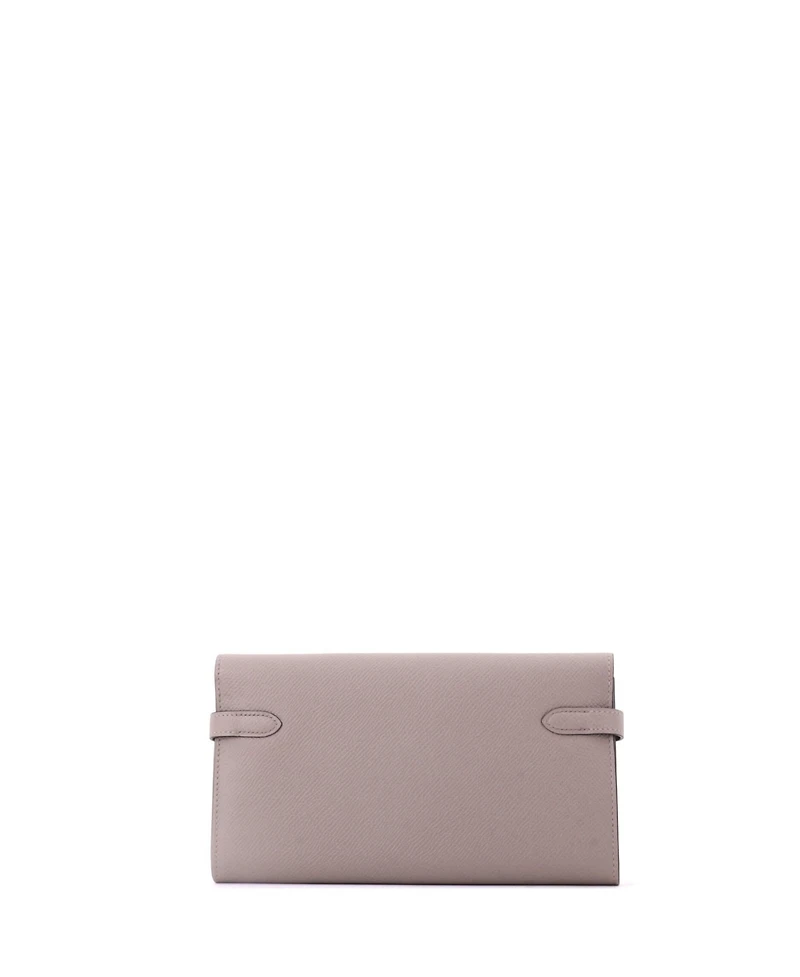 Pre-Owned Hermes Long Kelly Wallet Verso Epsom