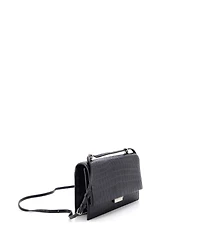 Pre-Owned Saint Laurent Small Babylone Crossbody Bag Embossed Leather