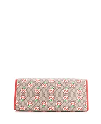 Pre-Owned Gucci Large Convertible Open Tote Apple Gg Coated Canvas