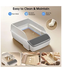 Ltmate Auto-Cleaning Litter Box,Wi-Fi Remote Control