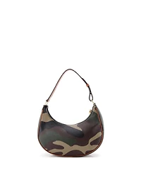 Pre-Owned Celine Ava Bag Camouflage Coated Canvas