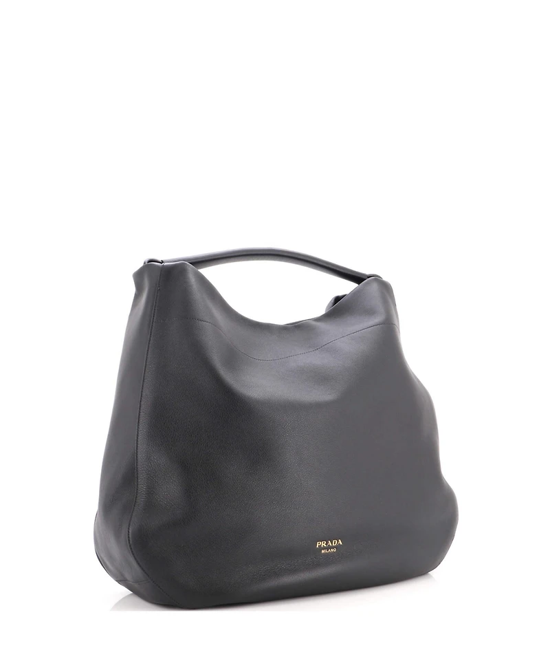 Pre-Owned Prada Large Slouch Hobo Leather