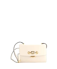 Pre-Owned Gucci Small Zumi Flap Shoulder Bag Leather
