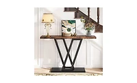 Slickblue Industrial Console Table for Entryway or Hallway