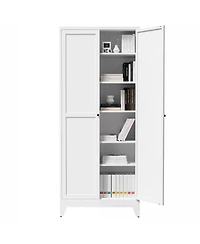 Boyel Living Metal Storage Shelf Heavy Duty 180lb Capacity Organizer Rack Easy Assembly