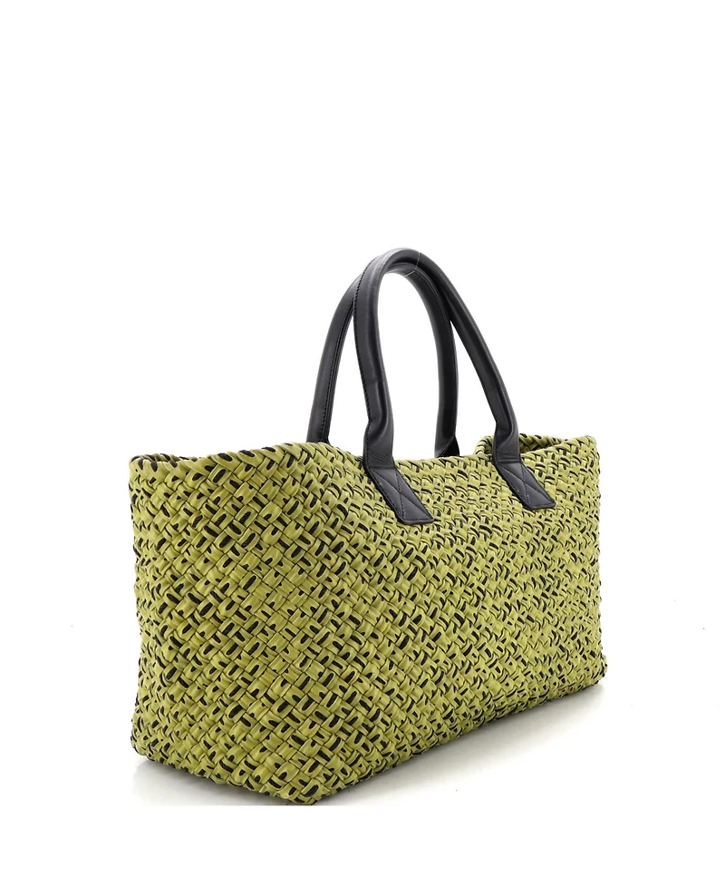 Pre-Owned Bottega Veneta Medium Cabat Tote Intrecciato Leather