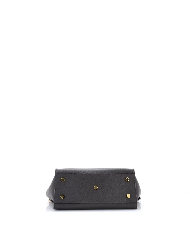 Pre-Owned Saint Laurent Baby Monogram Cabas Downtown Leather