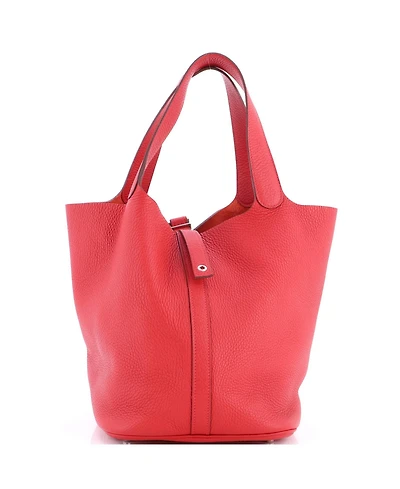 Pre-Owned Hermes Gm Picotin Lock Bag Clemence