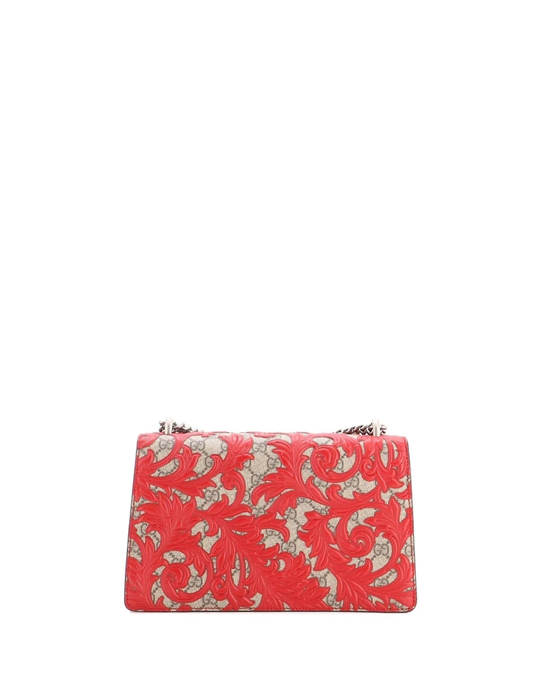 Pre-Owned Gucci Small Dionysus Bag Arabesque Gg Coated Canvas
