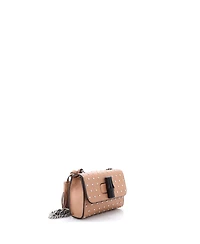 Pre-Owned Gucci Small Miss Bamboo Shoulder Bag Studded Leather