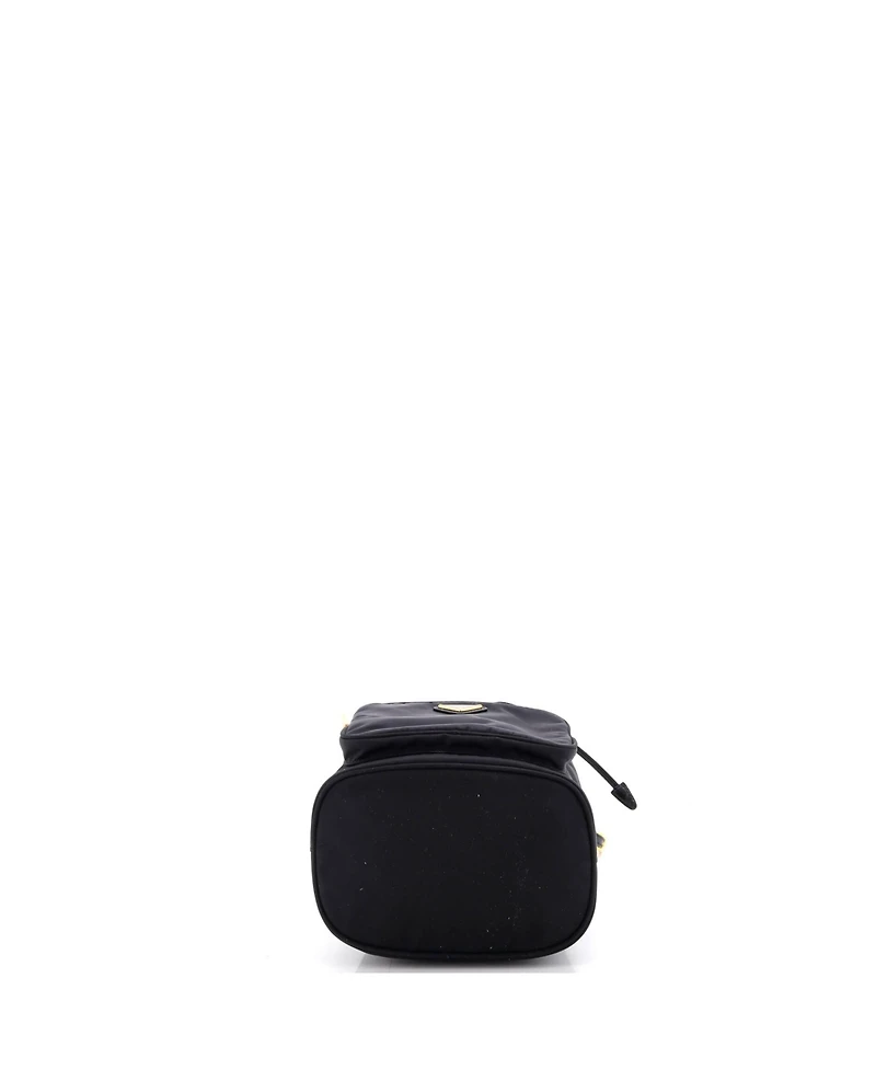 Pre-Owned Prada Small Drawstring Bucket Bag Tessuto