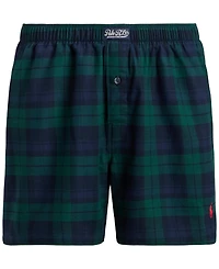 Polo Ralph Lauren Men's Plaid Single Button Fly Boxers