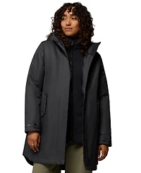 Columbia Women's Suttle Mountain Inte 3-in-1 Hooded Sherpa Jacket