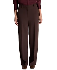 Kenneth Cole Women's Barrel Leg High-Waist Wide-Leg Polyester-Blend Pants