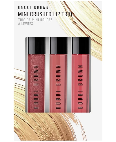 Bobbi Brown 3-Piece Mini Crushed Oil-Infused Tinted Lip Gloss Trio Gift Set