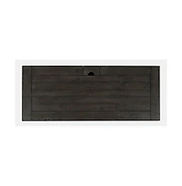 Jofran Madison County Rustic Solid Wood Farmhouse Usb Charging Des