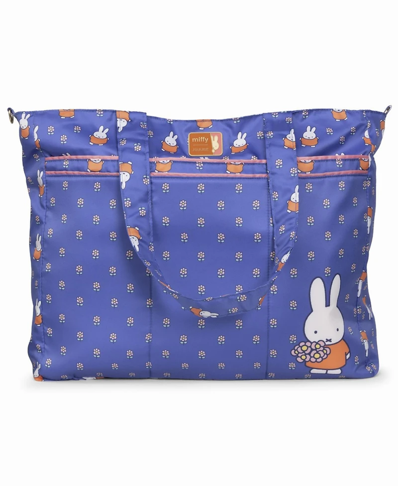 JuJuBe Girls' Miffy Super Be in Flower Fields Tote Bag