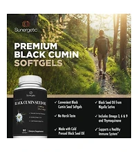 Sunergetic Cumin Seed Oil Softgels, 1,000 Milligram, 90 Count