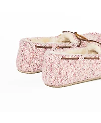 Minnetonka Women's Comfy Moc Sparkle Knit Slippers
