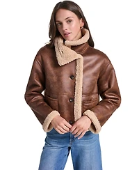 Levi's Women's Reversible Faux Shearling Jacket