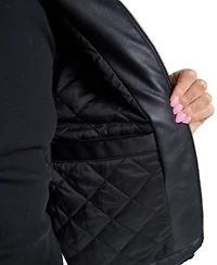 Levi's Women's Sherpa Bomber Quilted-Lined Jacket