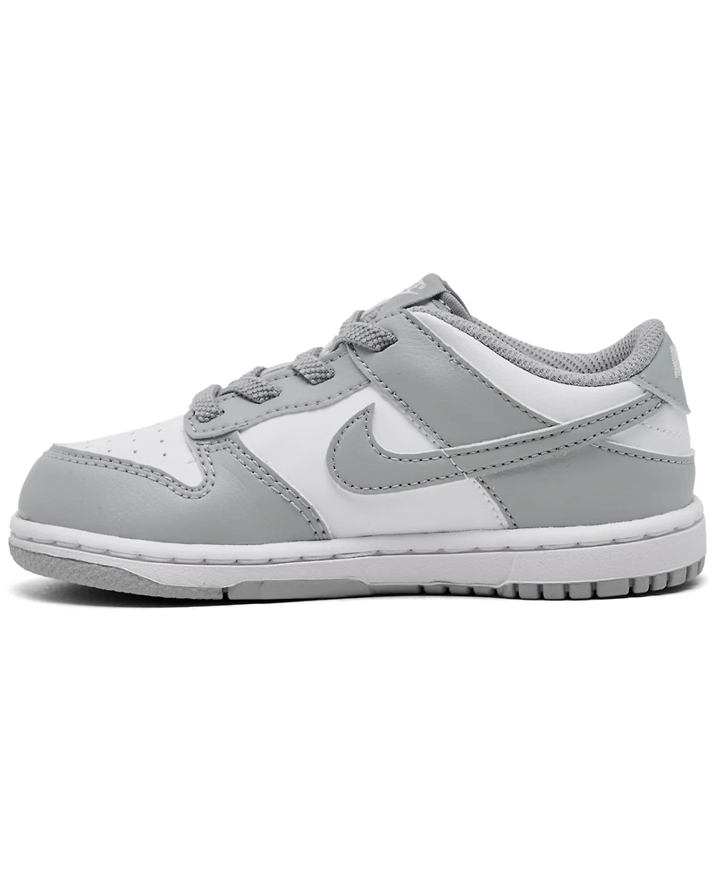Nike Toddler Kids' Dunk Low Elastic Lace Lifestyle Sneakers from Finish Line