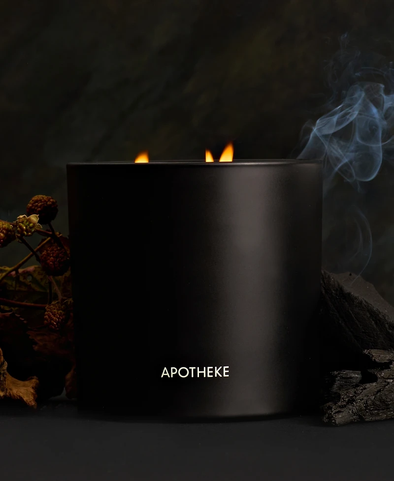 Apotheke Charcoal 3-Wick Scented Candle, 0.26 oz.