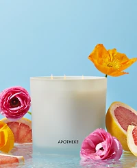 Apotheke Sea Salt Grapefruit 3-Wick Scented Candle, 0.26 oz.