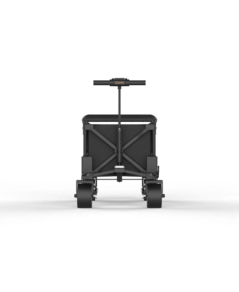 Navee Wagon 4X Electric Utility Cart, 4WD, 9.3 Miles Max Range, 10 Mph Max Speed, 3000W Peak Power, Foldable