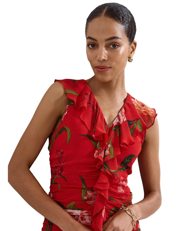 Phase Eight Women's Mae V-Neck Floral Maxi Dress