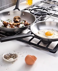 Zwilling Milano 2-Piece Tri-Ply Stainless Steel Fry Pan Set