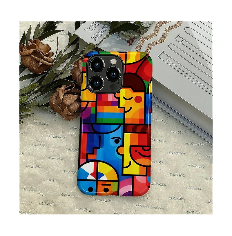 Lisen Colorful Souls Dual-Layer Phone Case for Apple iPhone 16 Pro Max