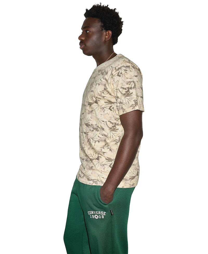 Converse Men's All-Over Print Camo Utilitarian T-Shirt
