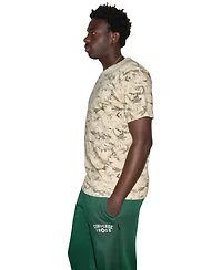 Converse Men's All-Over Print Camo Utilitarian T-Shirt