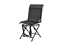 Boyel Living All weather Outdoor Foldable 360 Degree Swivel Chair with Iron Frame