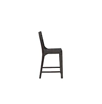Porter Design Fall River Solid Sheesham Wood 24" Counter Height Dining Chair
