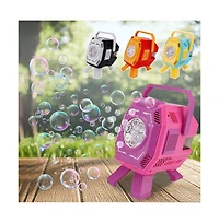 Bruce & Shark Portable Bubble Machine With Lights, Ages 3+