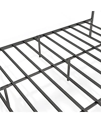 Mecale Bed Frame with Headboard and Under Bed Storage