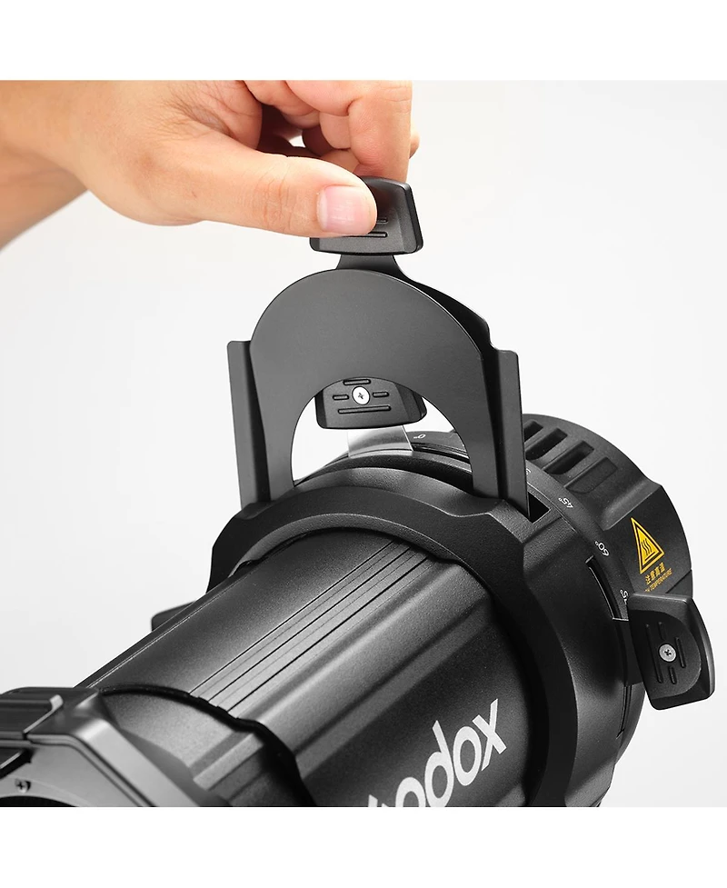 Godox Projection Attachment with 36 Degree Interchangeable Lens for ML30 and ML60 Led Lights