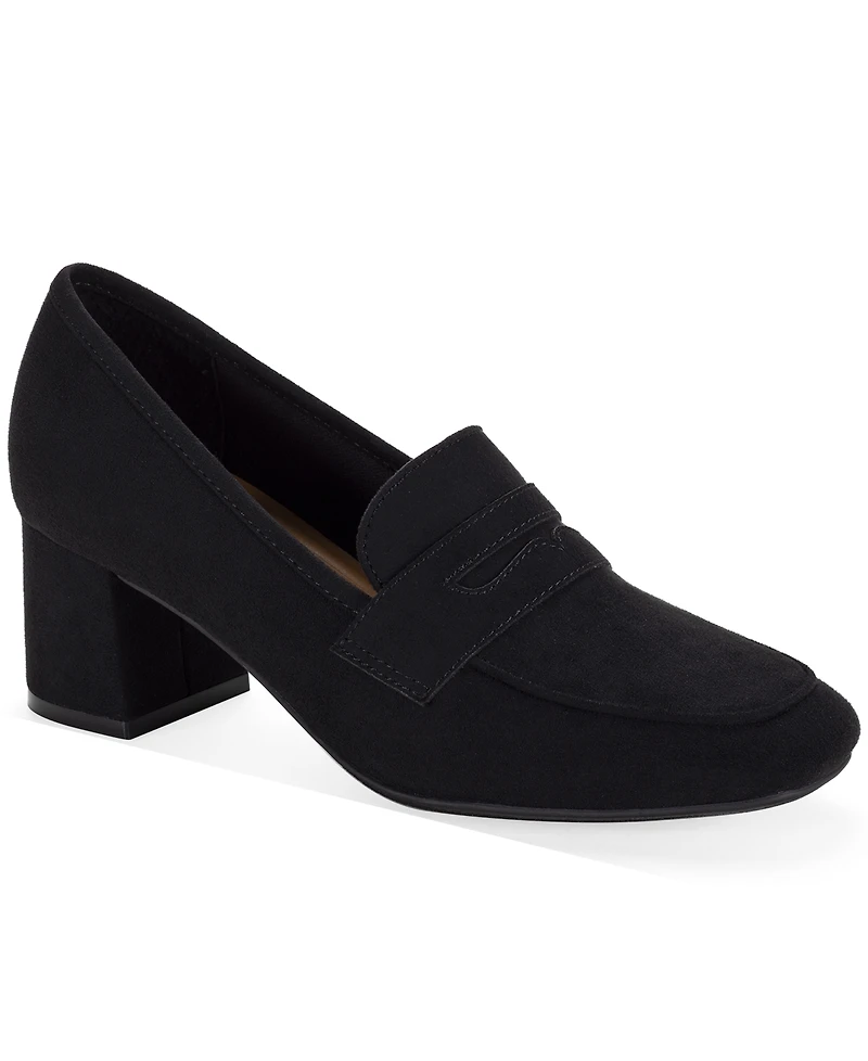 Style & Co Women's Reacher Round Toe Loafer Pumps, Macy's Exclusive