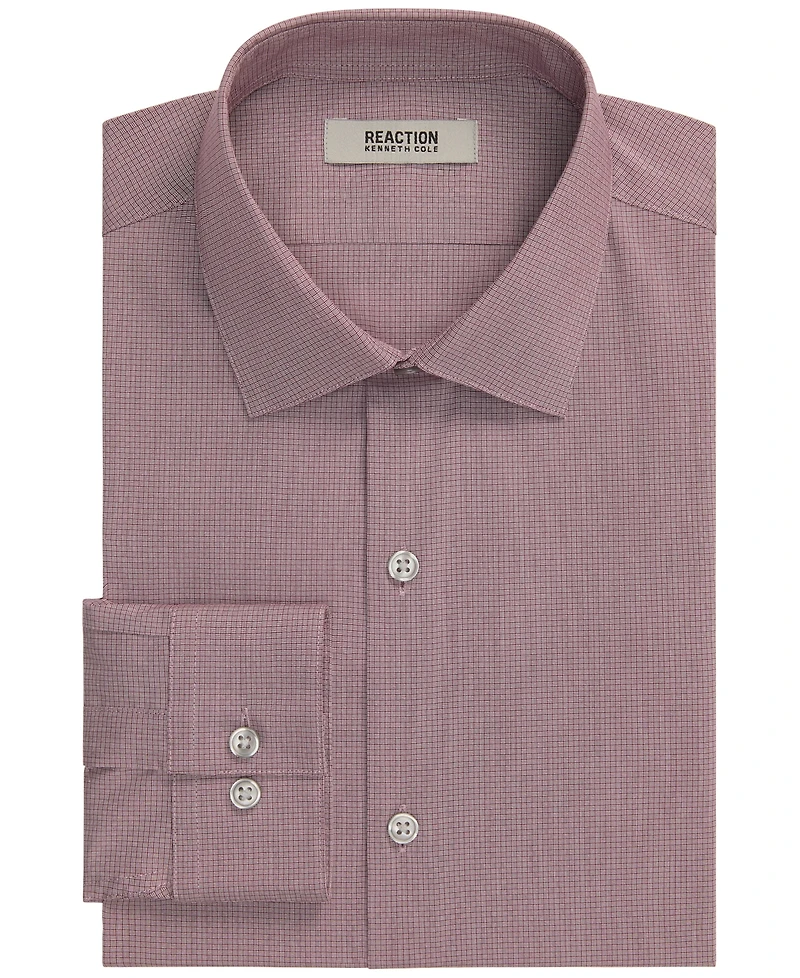 Kenneth Cole Reaction Men's Technicole Slim-Fit Dress Shirt