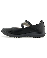Jbu Women's Adeline Mary Jane Round Toe Flats