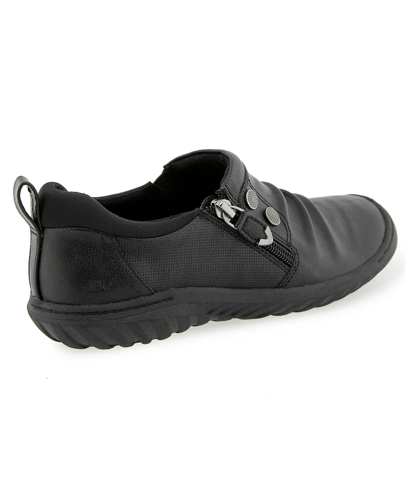 Jbu Women's Romi Closed Round Toe Casual Flats