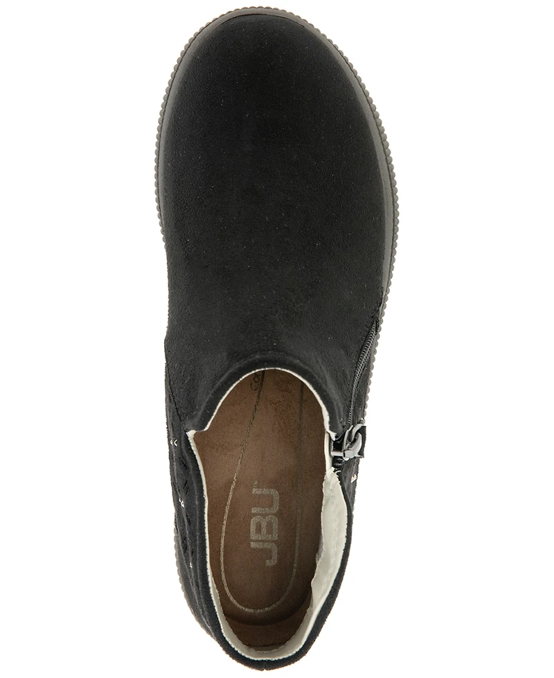Jbu Women's Bailey Zipper Casual Booties