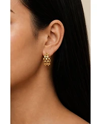 Retro Chic Rome Chain Large Earrings