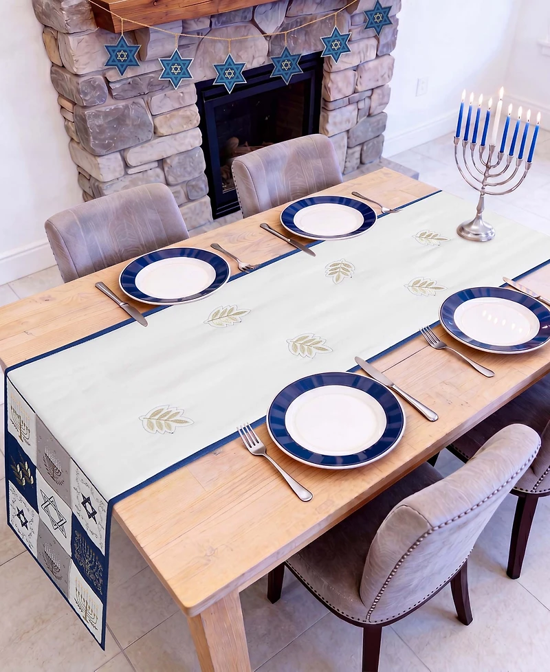 Avanti Festival Patch Table Runner, 14" x 72"